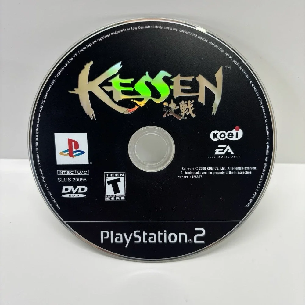 Kessen (Sony PlayStation 2, 2000) PS2 - Complete CIB - TESTED & Working ! - Picture 8 of 11